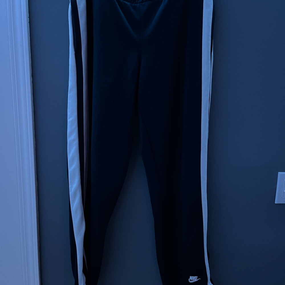 Nike Striped Navy Blue Vintage Sweatpants